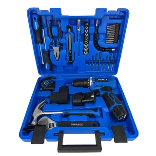 پیچ گوشتی شارژی 12 ولت ویوارکس مدل VR1240-CDK مجموعه 40 عددی 102490458