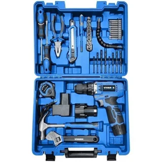 پیچ گوشتی شارژی 12 ولت ویوارکس مدل VR1240-CDK مجموعه 40 عددی 102490454